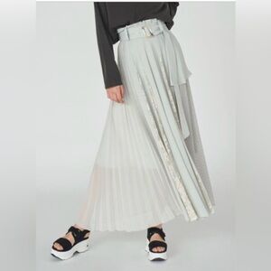 Snydel Elegant Mint Green maxi skirt